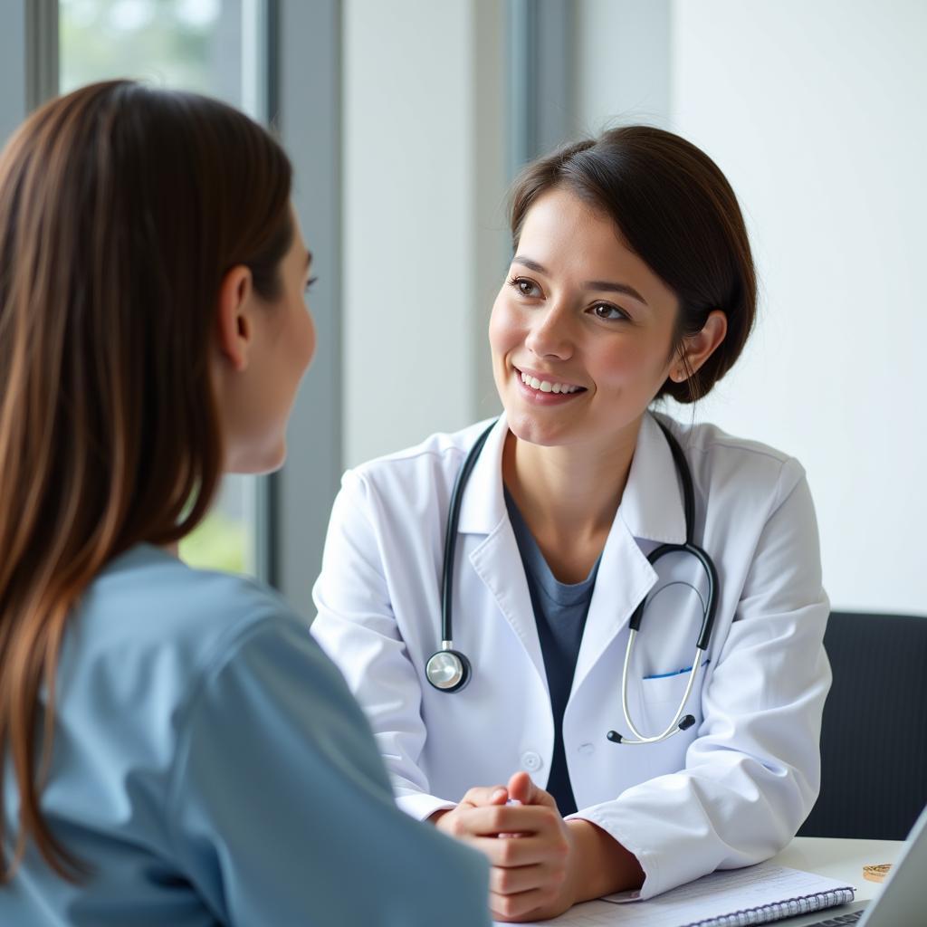 Doctor Examining Patient