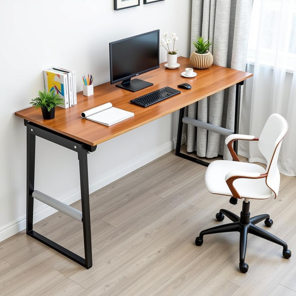 Versatile 2m long student desk