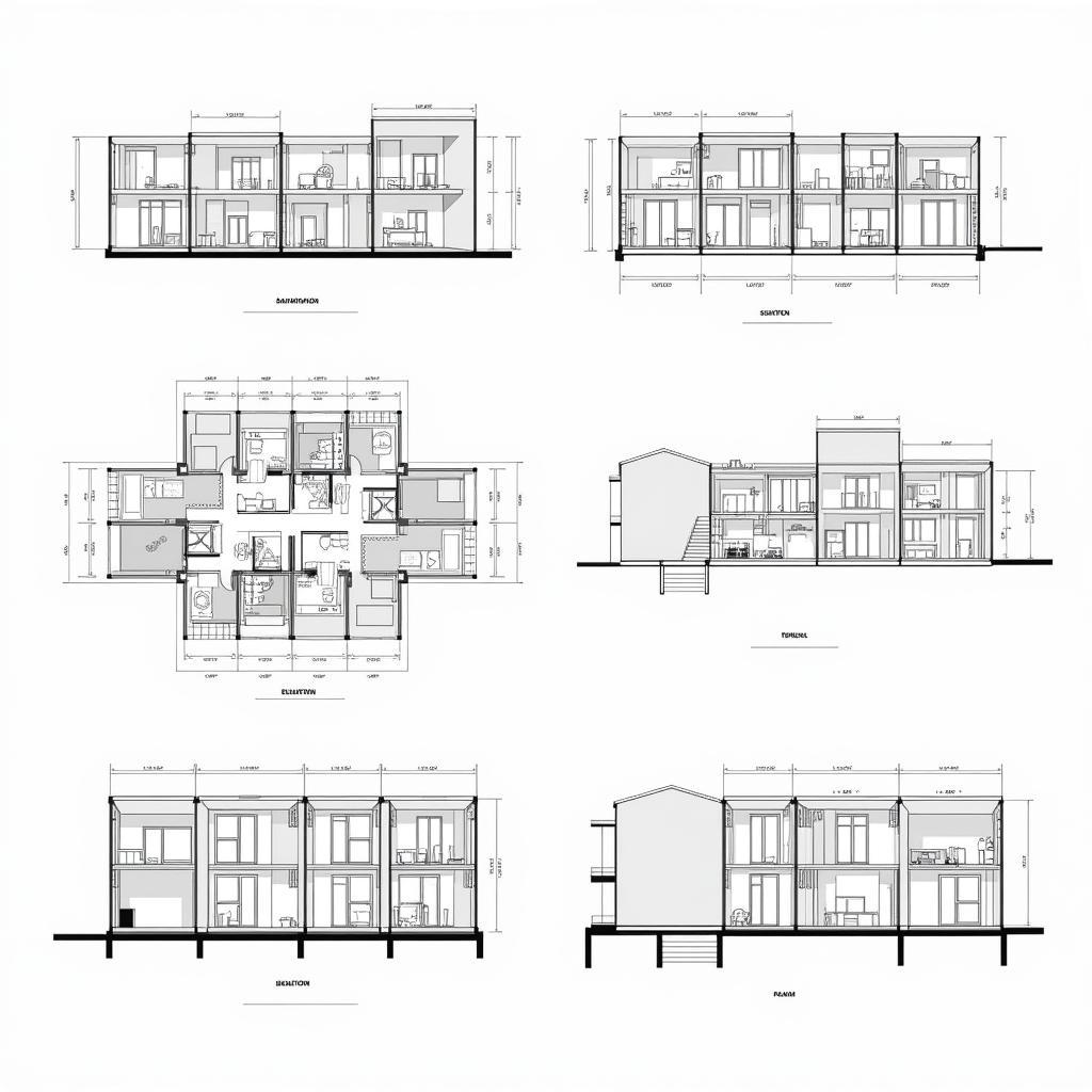 Bản vẽ chi tiết chung cư Học Viện Hậu Cần