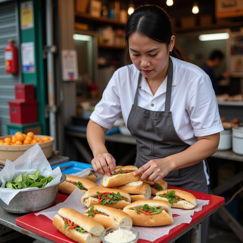 Chế Biến Bánh Mì Xíu Mại