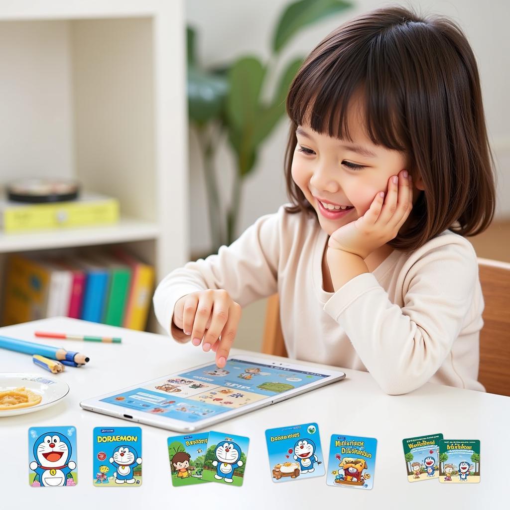 Bé học tiếng Anh với Doraemon