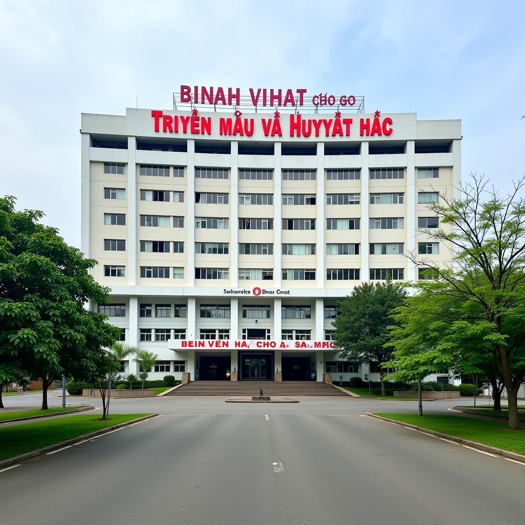 Bệnh viện Truyền máu và Huyết học Tp.HCM