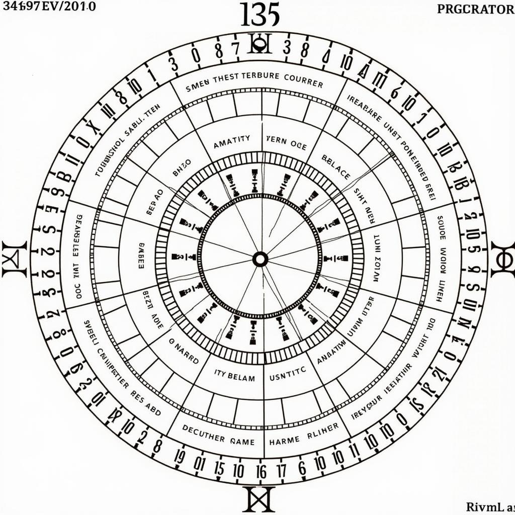 Biểu đồ nhân số học Pythagoras