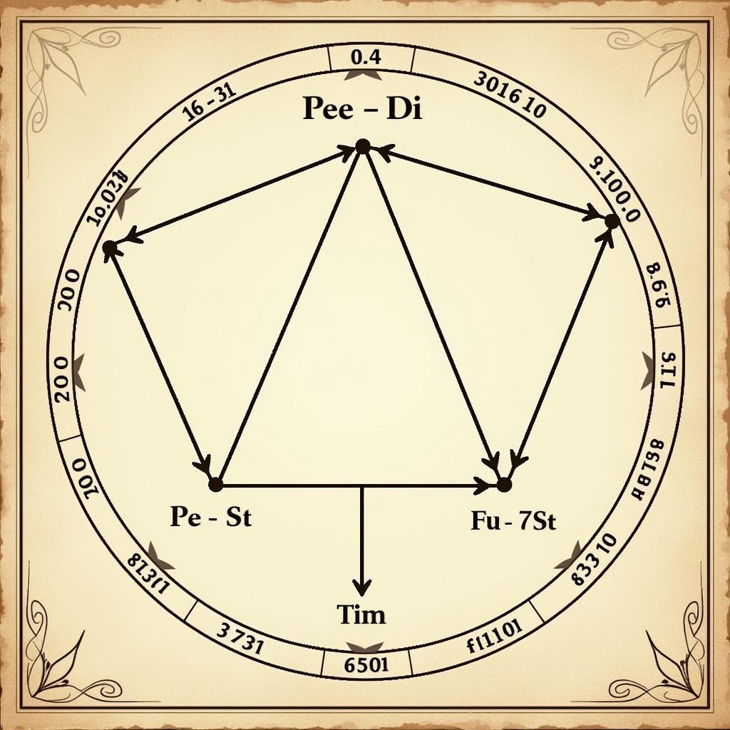 Biểu Đồ Pythagoras Và Mũi Tên Trống