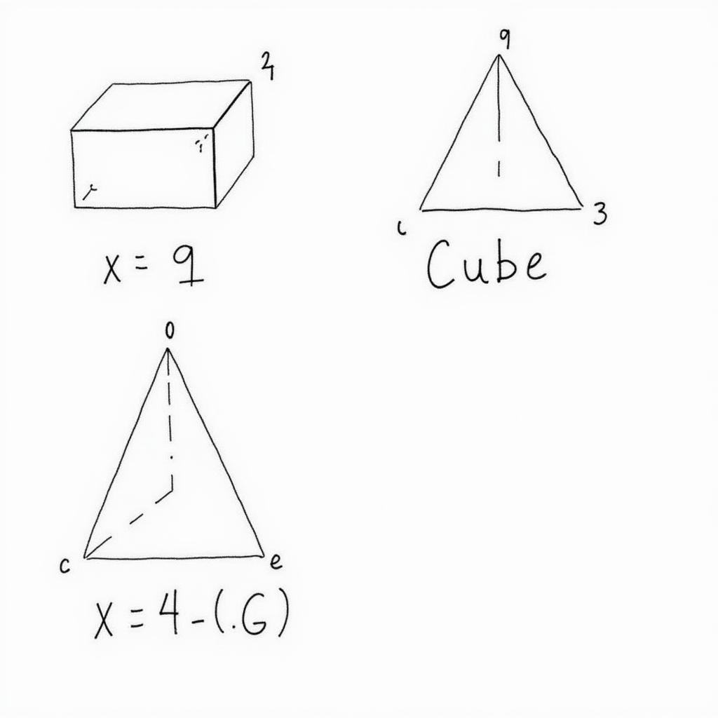 Hình ảnh các khối đa diện cơ bản