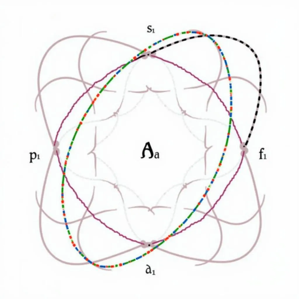 Các loại ao nguyên tử: s, p, d, f