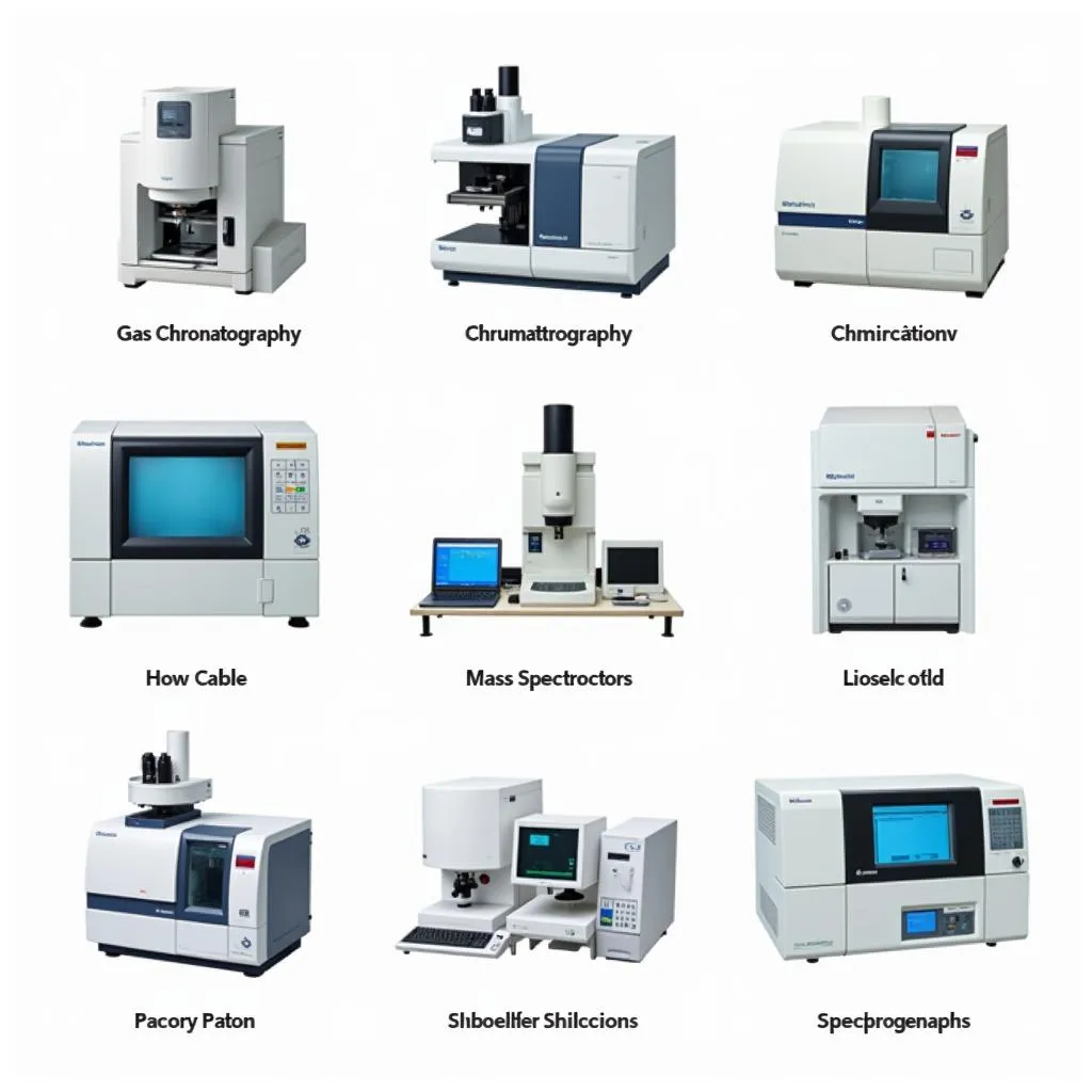 Các thiết bị phân tích thành phần hóa học