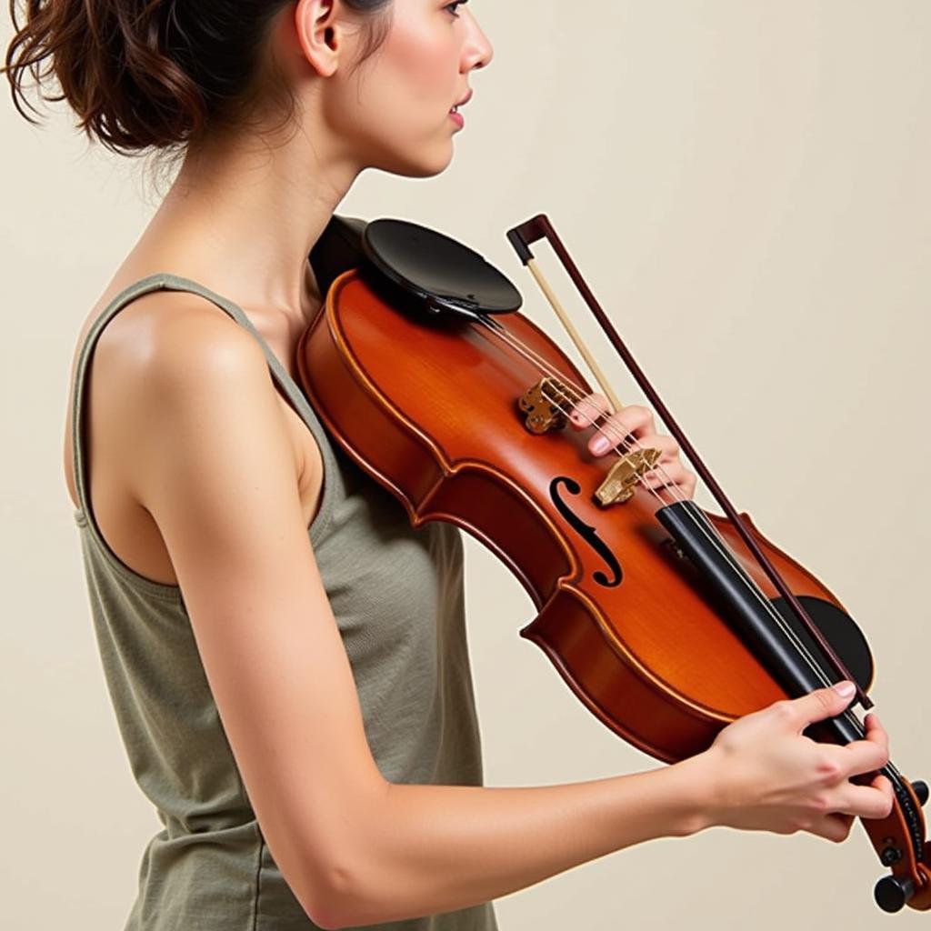 Cách cầm đàn violin đúng cách