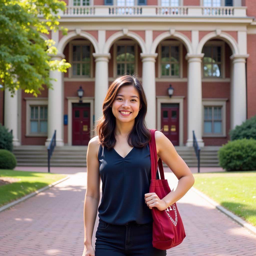 Chi Pu tại Harvard