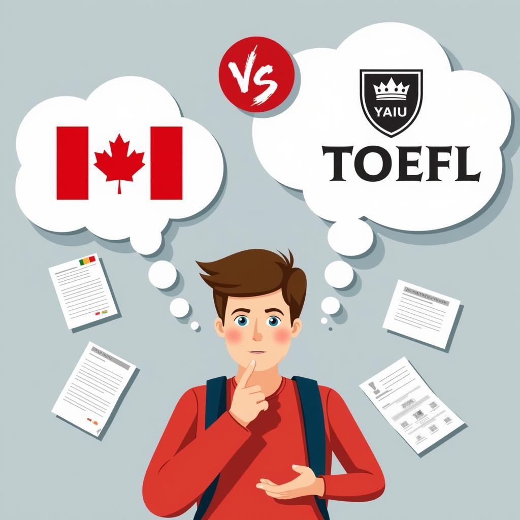 Chọn IELTS hay TOEFL cho du học Canada?