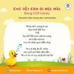 Chú Vịt Con Đi Học CD1 hỗ trợ phát triển ngôn ngữ