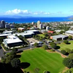 Toàn cảnh Đại học Hawaii