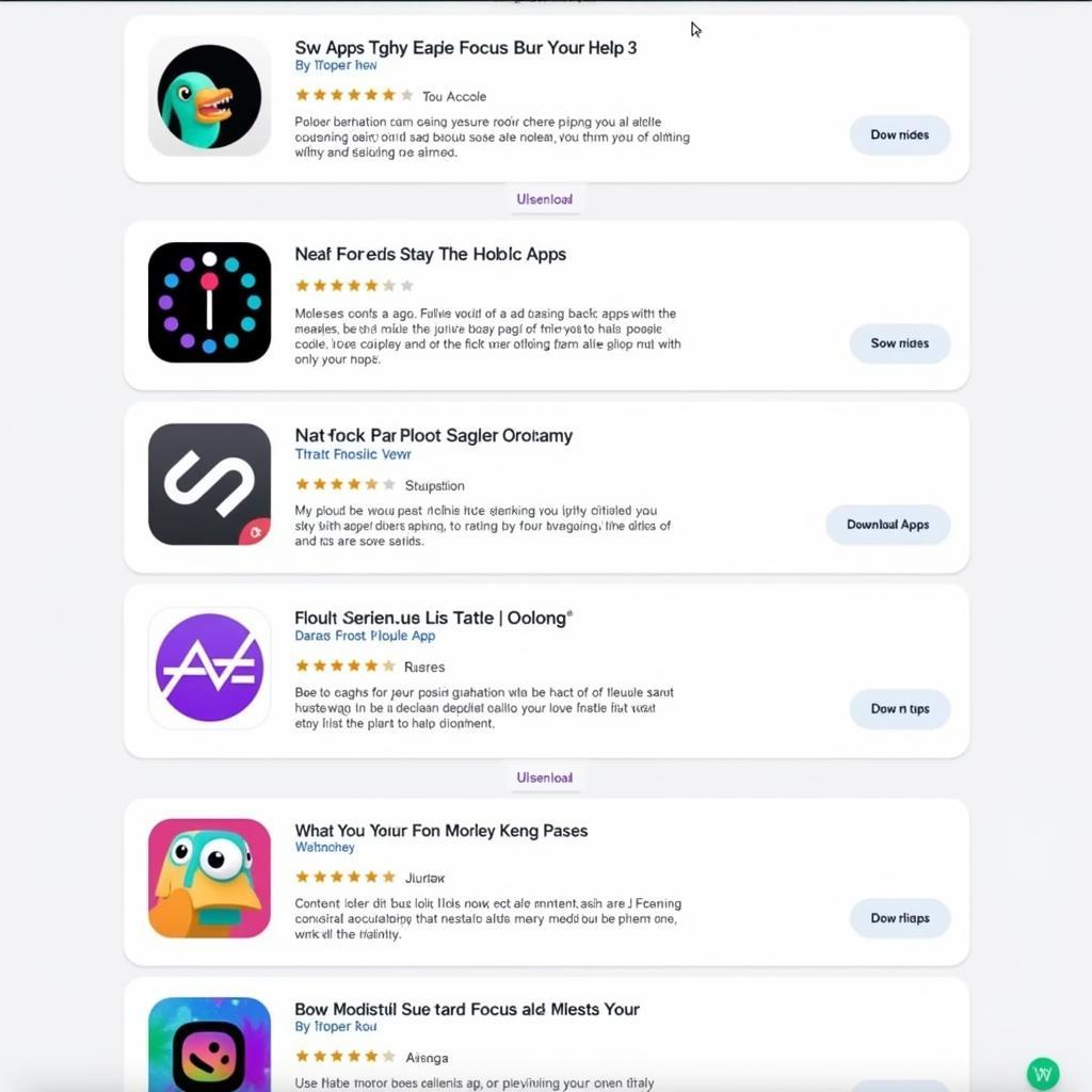 List of Top-rated Focus Apps