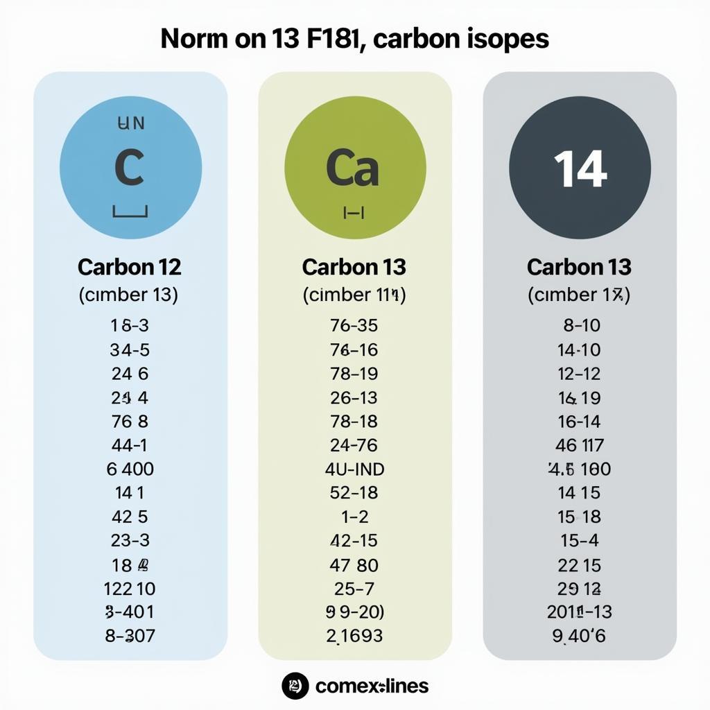 Hình ảnh minh họa đồng vị Carbon