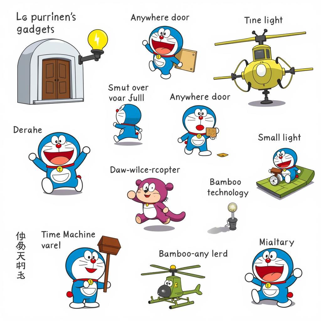 Bộ sưu tập Bảo bối Doraemon