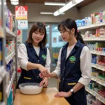 Students working part-time in Japan