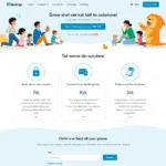 Giao diện website Duolingo