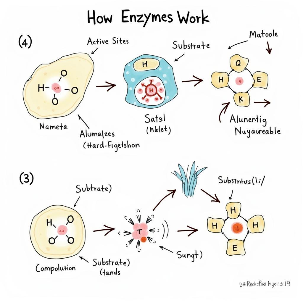 Enzyme hoạt động như thế nào?