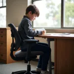 Ghế bàn học ergonomic