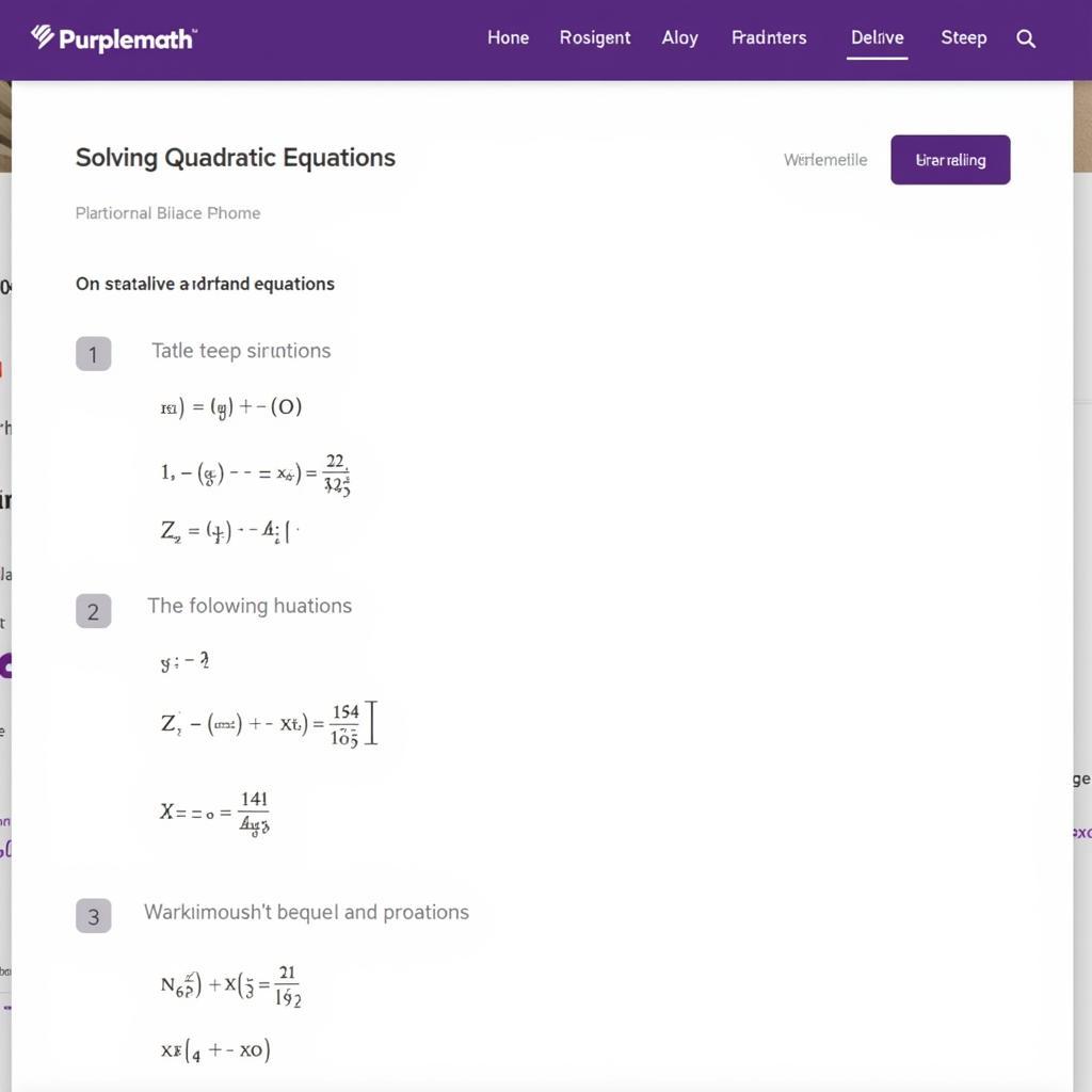 Giải Mã Đại Số Cùng Purplemath