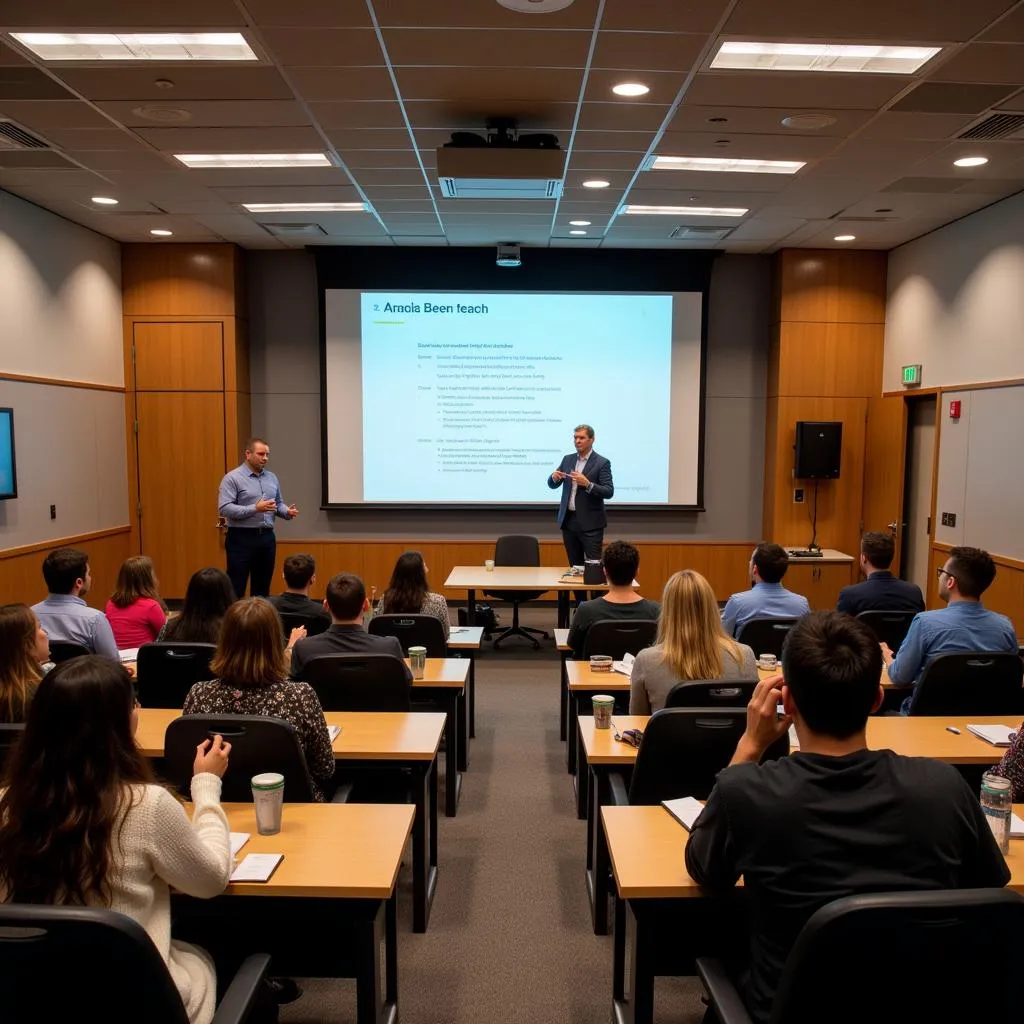 University Lecture Hall in Canada with Modern Equipment