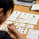 Phương pháp học Kanji bằng Flashcard