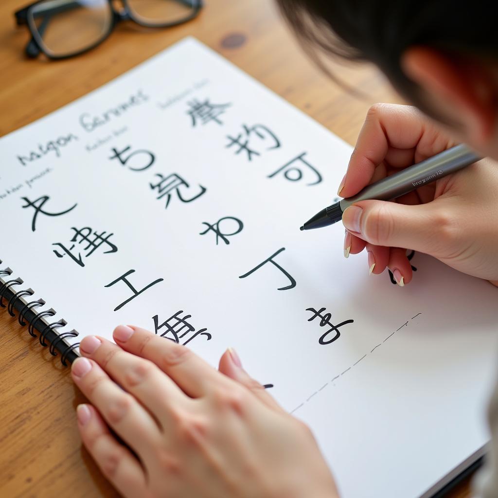 Học bảng chữ cái tiếng Nhật Hiragana và Katakana