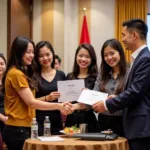 Sinh viên nhận học bổng ASEAN Singapore