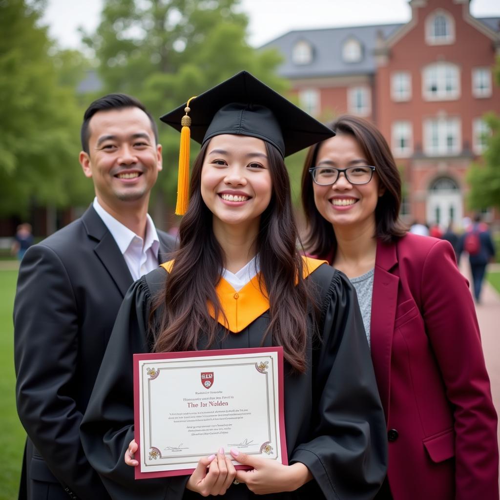 Sinh viên nhận học bổng HUS tại Đại học Harvard