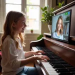 Học piano online với giáo viên