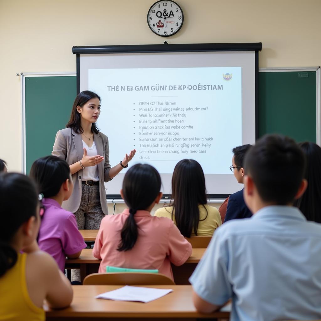 Hỏi Đáp Tuyển Sinh THPT Quang Trung