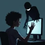 Online Child Sexual Abuse Illustration