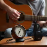 Luyện tập guitar với metronome