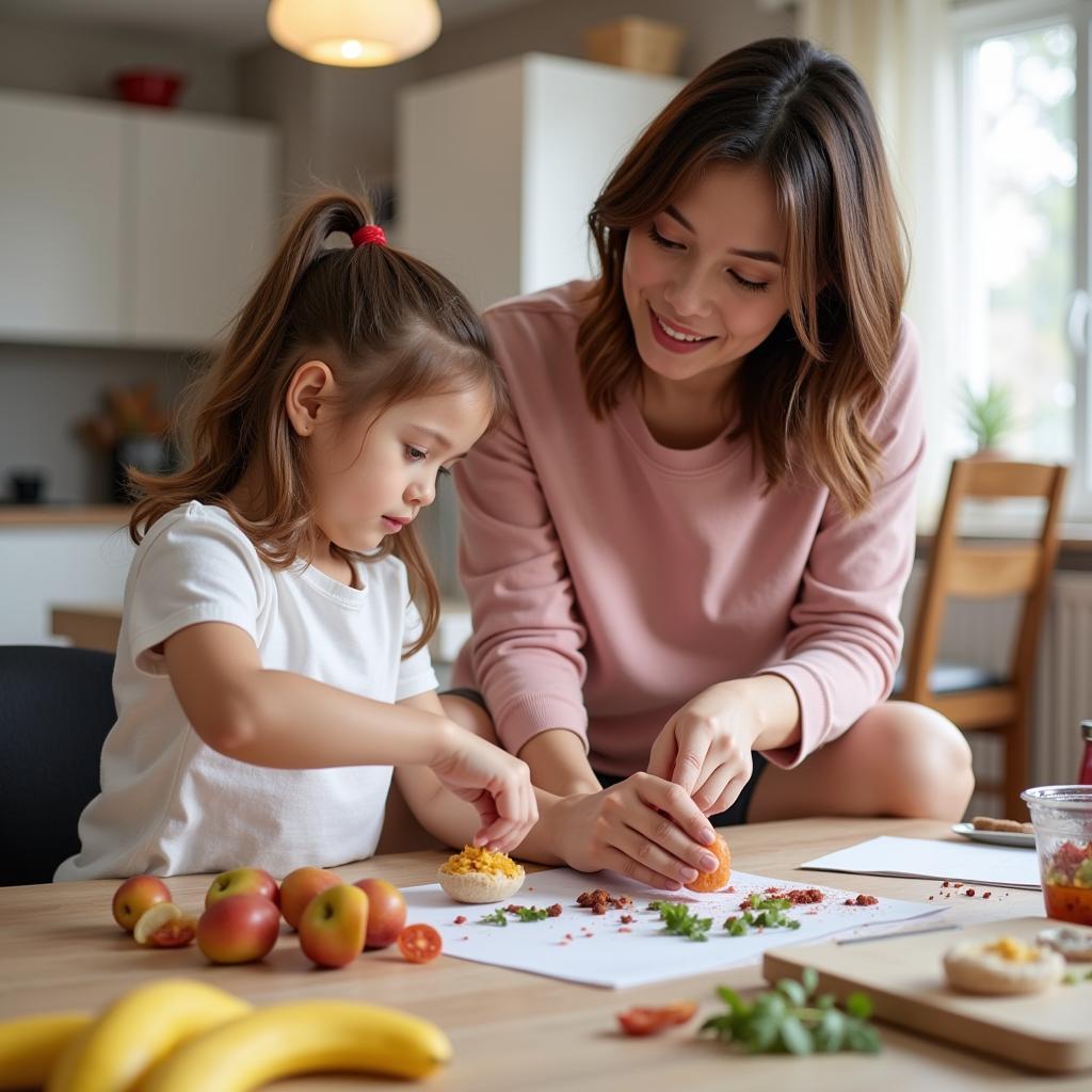 Phụ huynh dạy con kỹ năng sống tại nhà