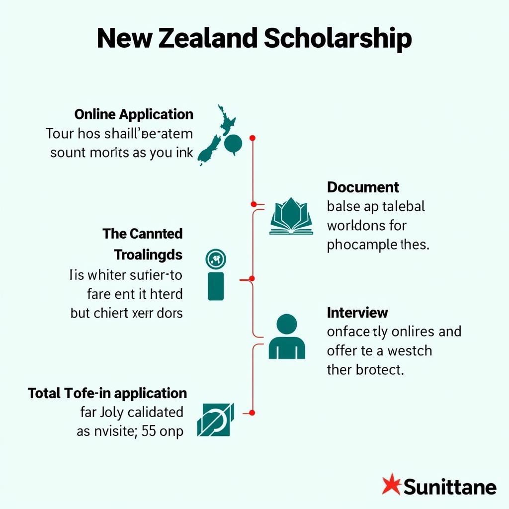 Quy trình đăng ký học bổng New Zealand