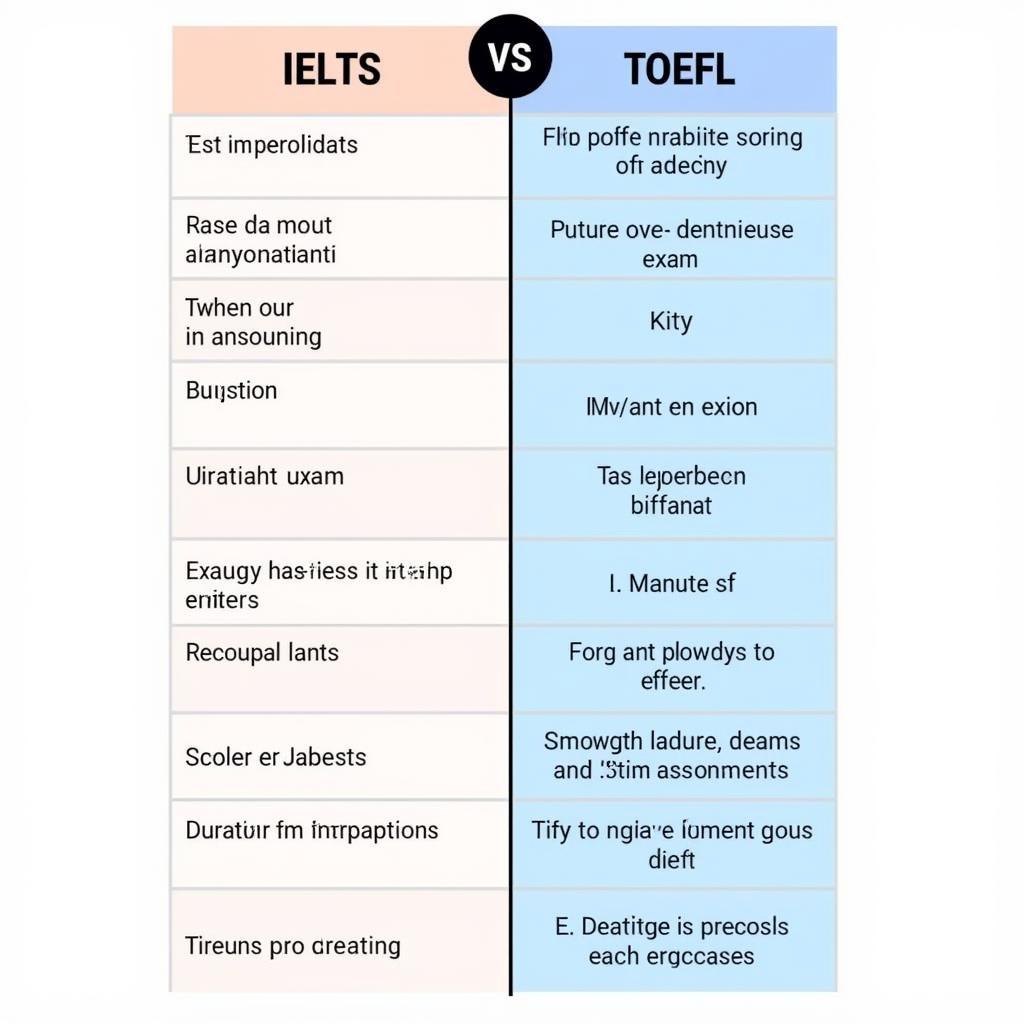 So sánh IELTS và TOEFL