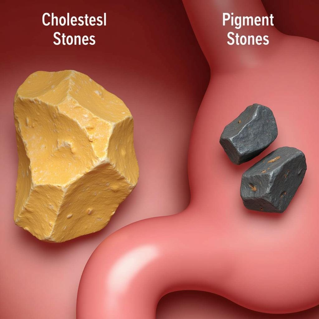 Sỏi Cholesterol và Sỏi Sắc Tố