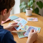 Sử dụng flashcards để học từ vựng