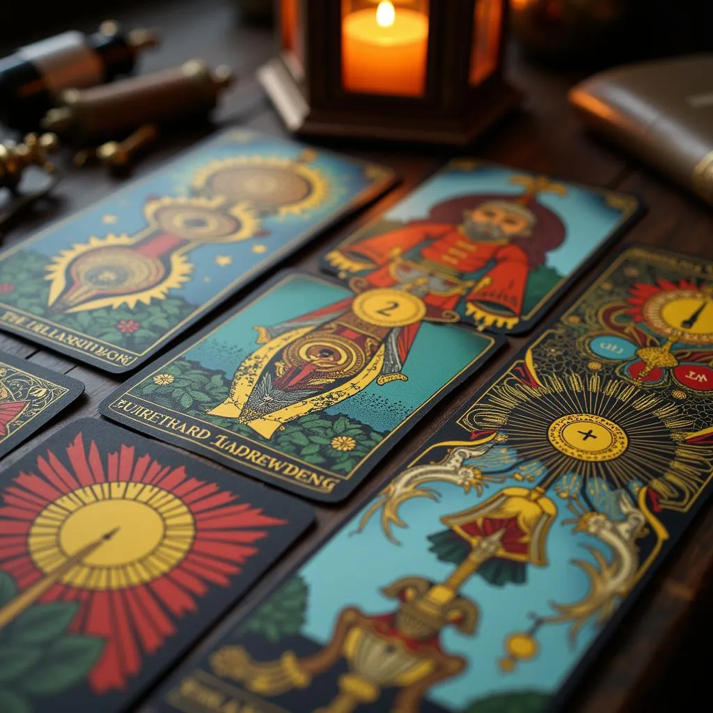 Hình ảnh minh hoạ thế giới biểu tượng của Tarot