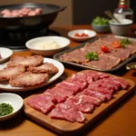 Korean BBQ Menu at Gogi House Nguyen Thai Hoc