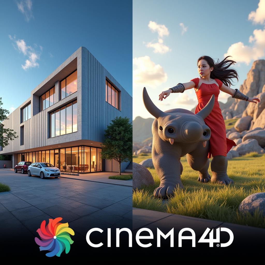 Ứng dụng phần mềm C4D trong thiết kế