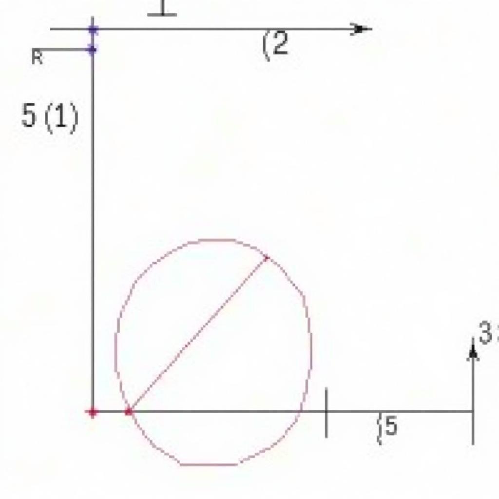 Vẽ đường thẳng và hình tròn trong AutoCAD