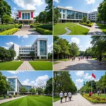 University campuses in Ho Chi Minh City