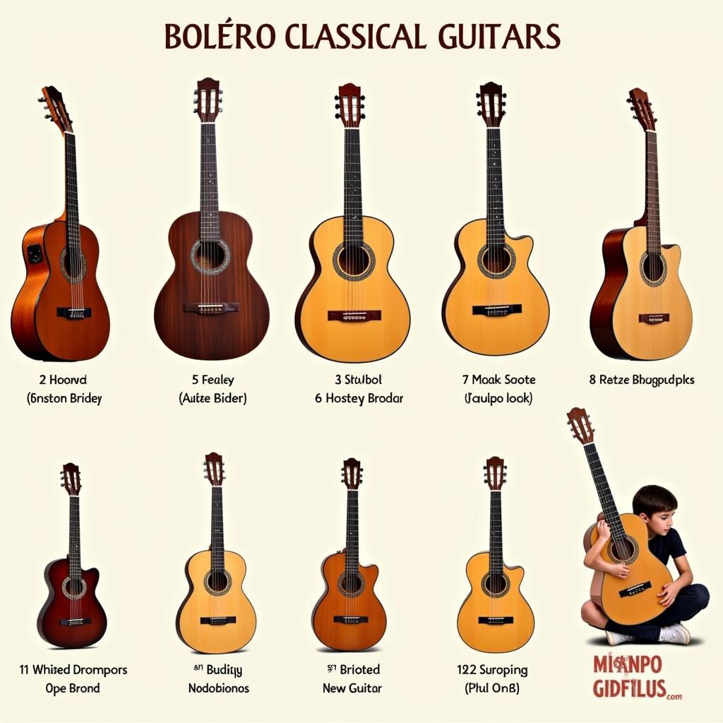 Chọn đàn guitar phù hợp cho bolero