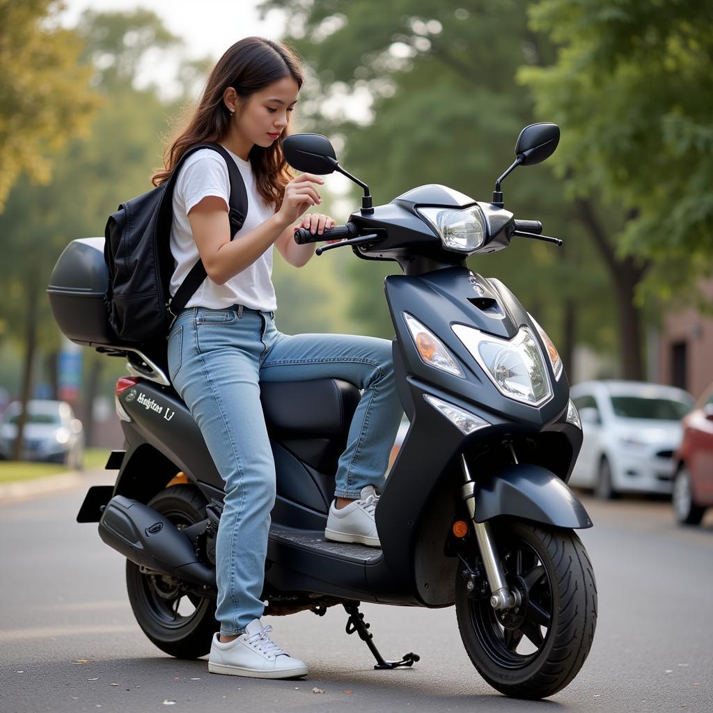 Chọn Mua Xe 50cc Cho Nữ Sinh