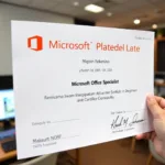 Chứng chỉ tin học văn phòng Microsoft Office Specialist