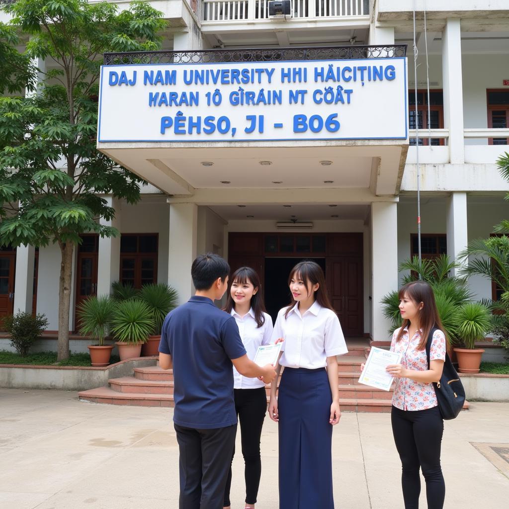 Đại học Đại Nam hỗ trợ sinh viên