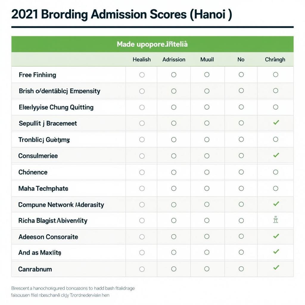 Điểm chuẩn đại học Hà Nội 2021