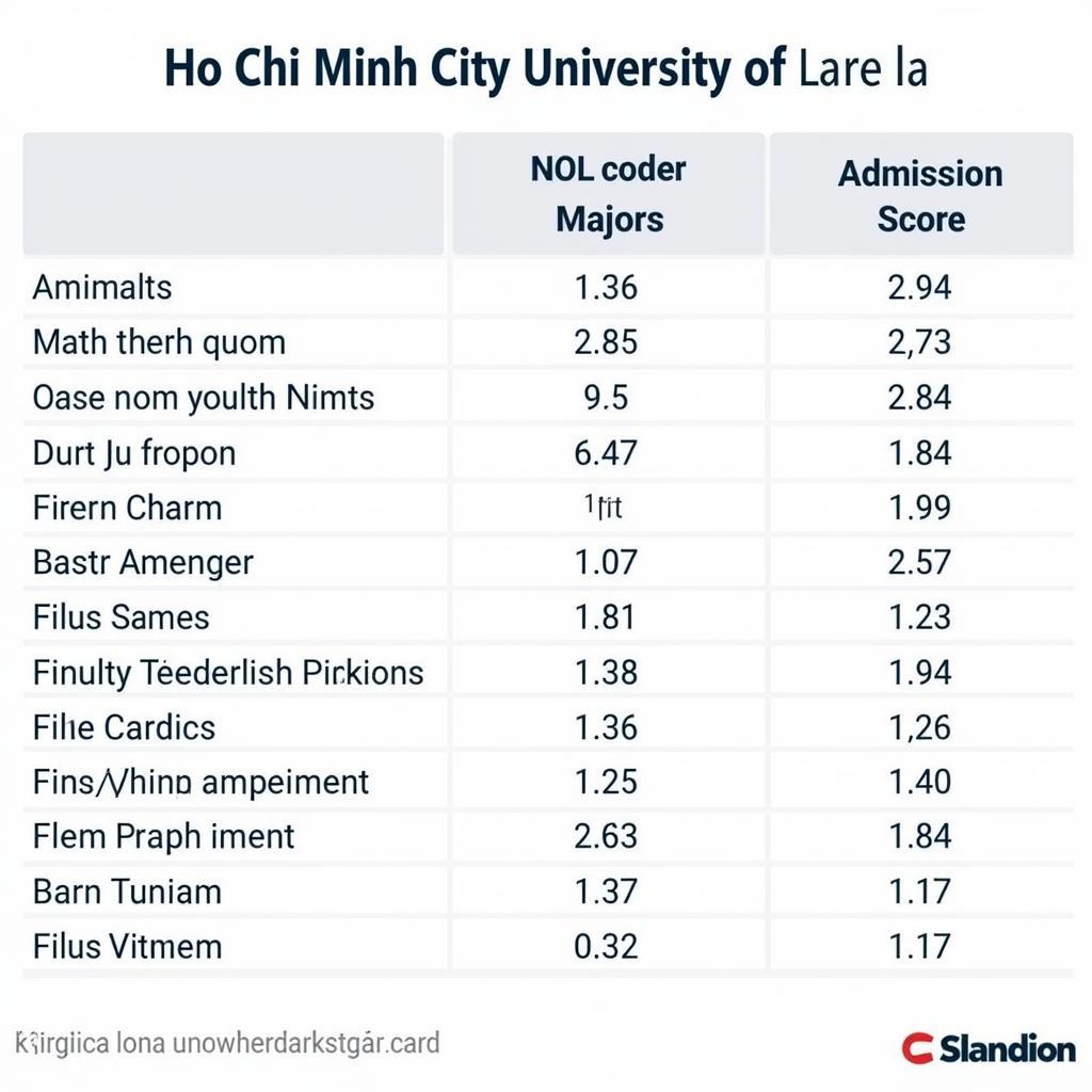 Điểm Chuẩn Đại Học Sư Phạm TPHCM Năm 2017