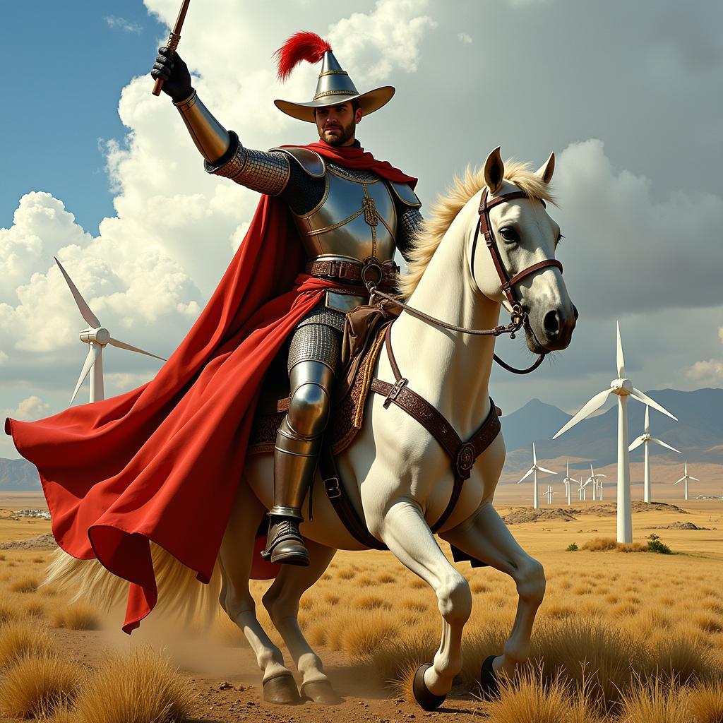 Hình ảnh minh họa tác phẩm Don Quixote